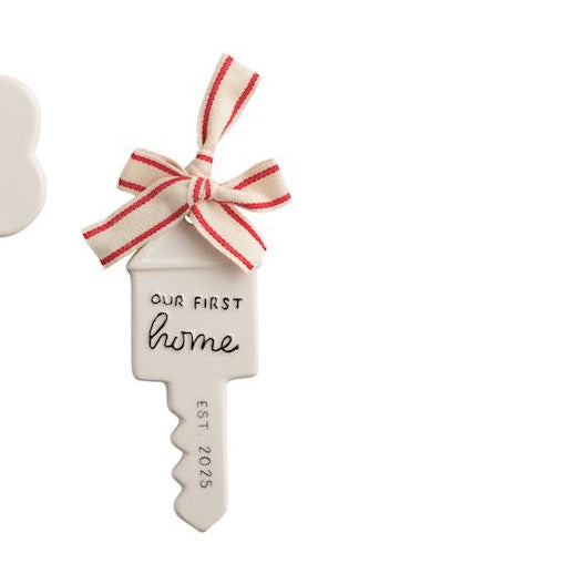 Our First Home Key Ornament