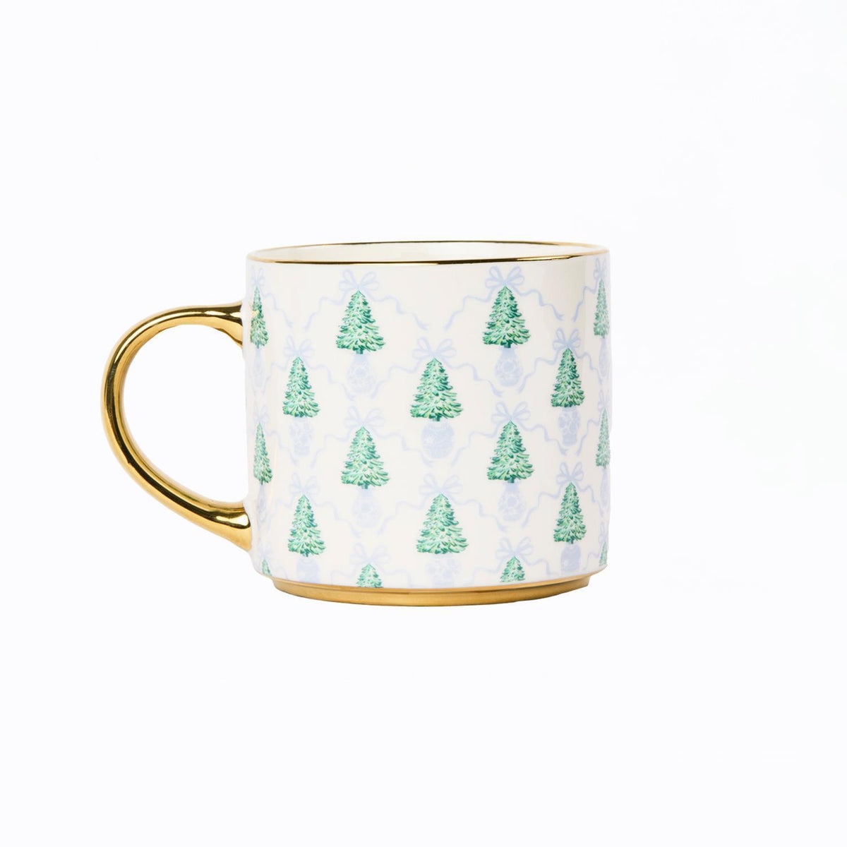 Winter Pines Cafe Mug