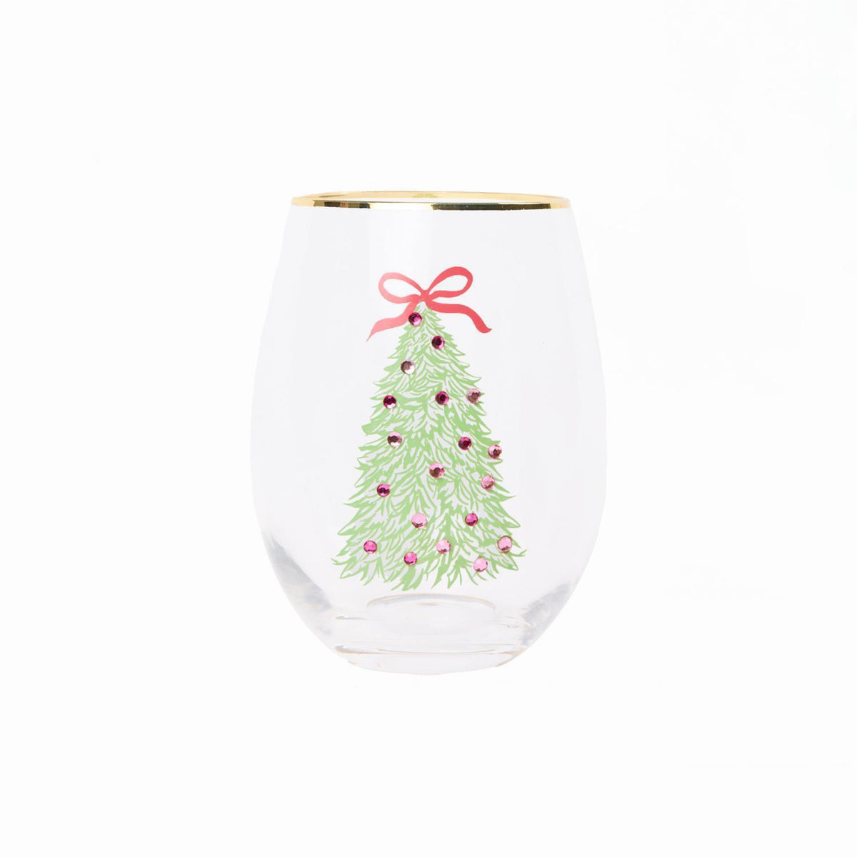 Rosy Woodlands Wine Glass