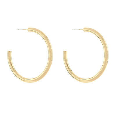 40mm Gold Hoop Earrings