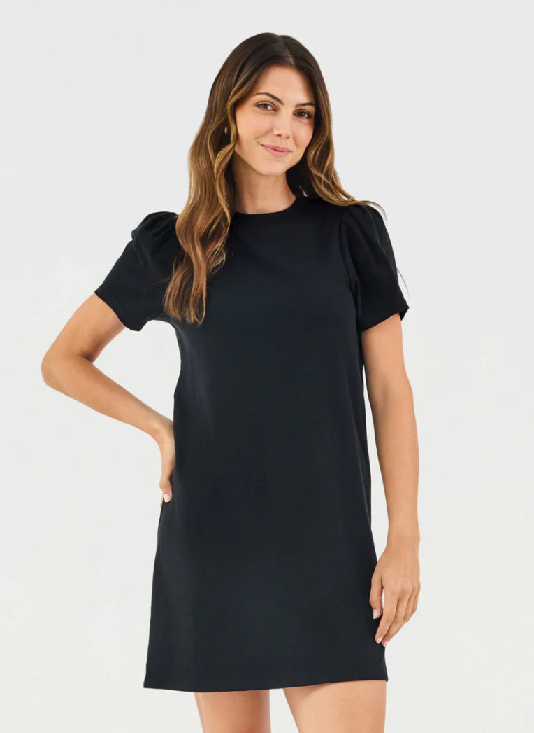 Carolina T-Shirt Dress, Black