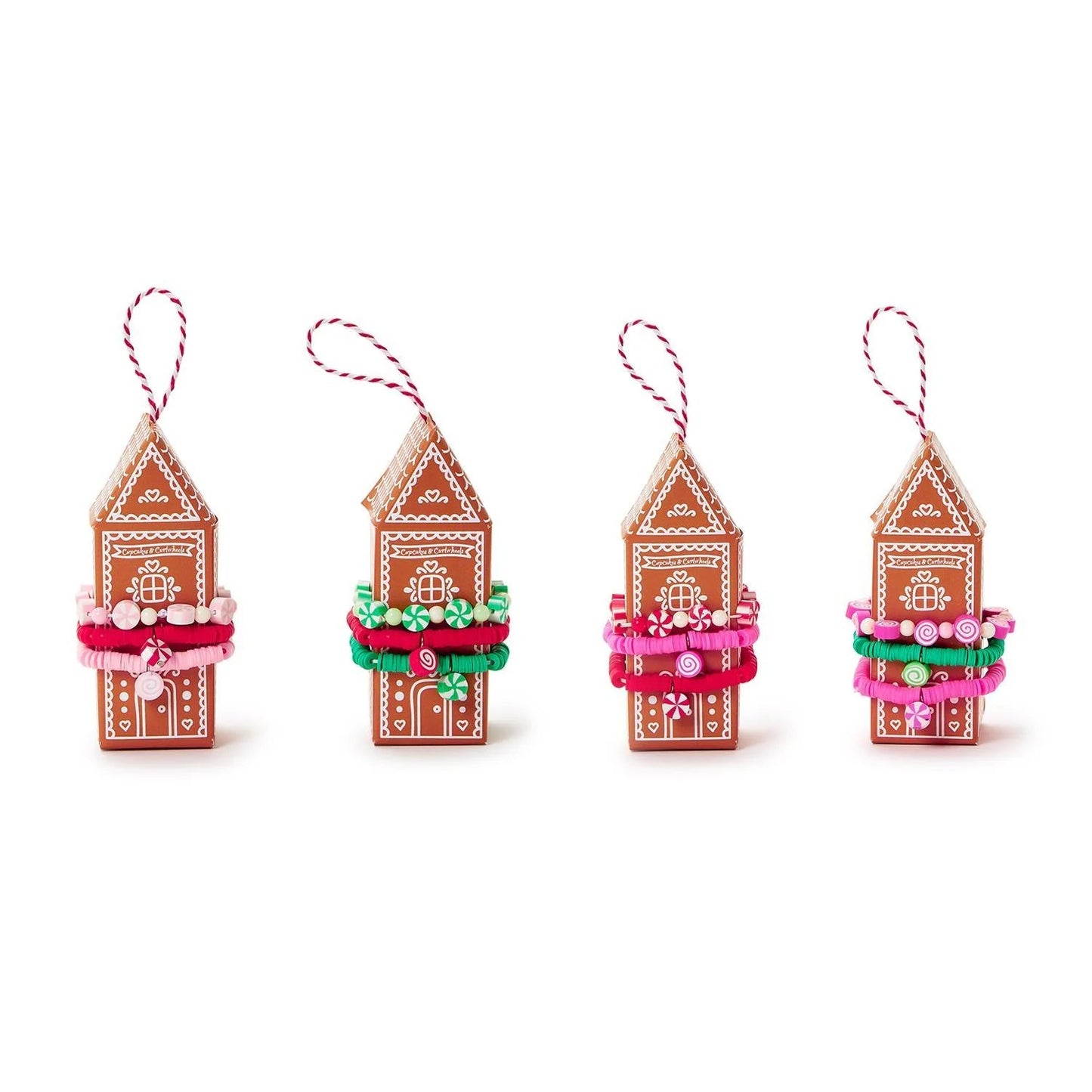 Peppermint Candy Bracelet Set of 3