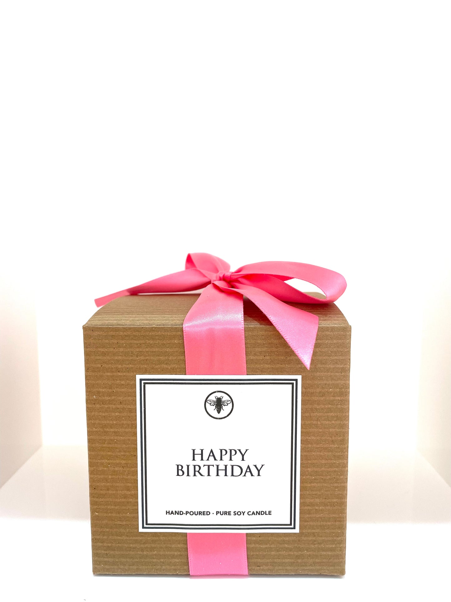 Happy Birthday Large Boxed Candle