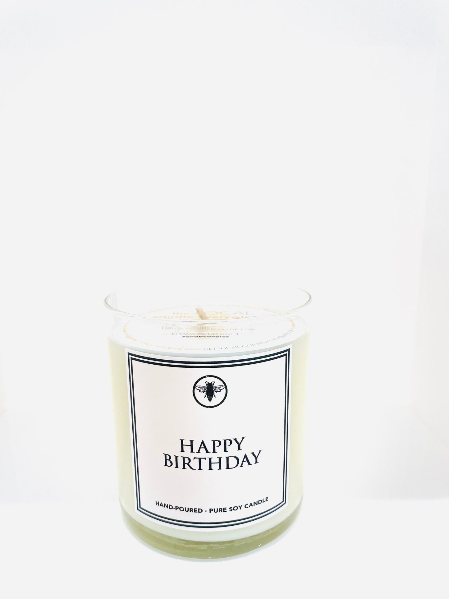 Happy Birthday Large Boxed Candle