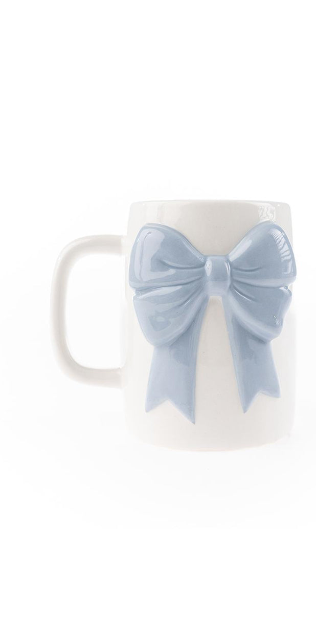 Bow Mug, Blue
