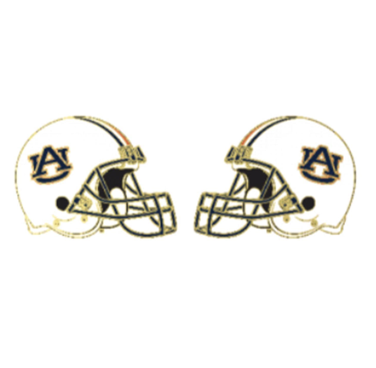 AU Helmet Stud Earrings