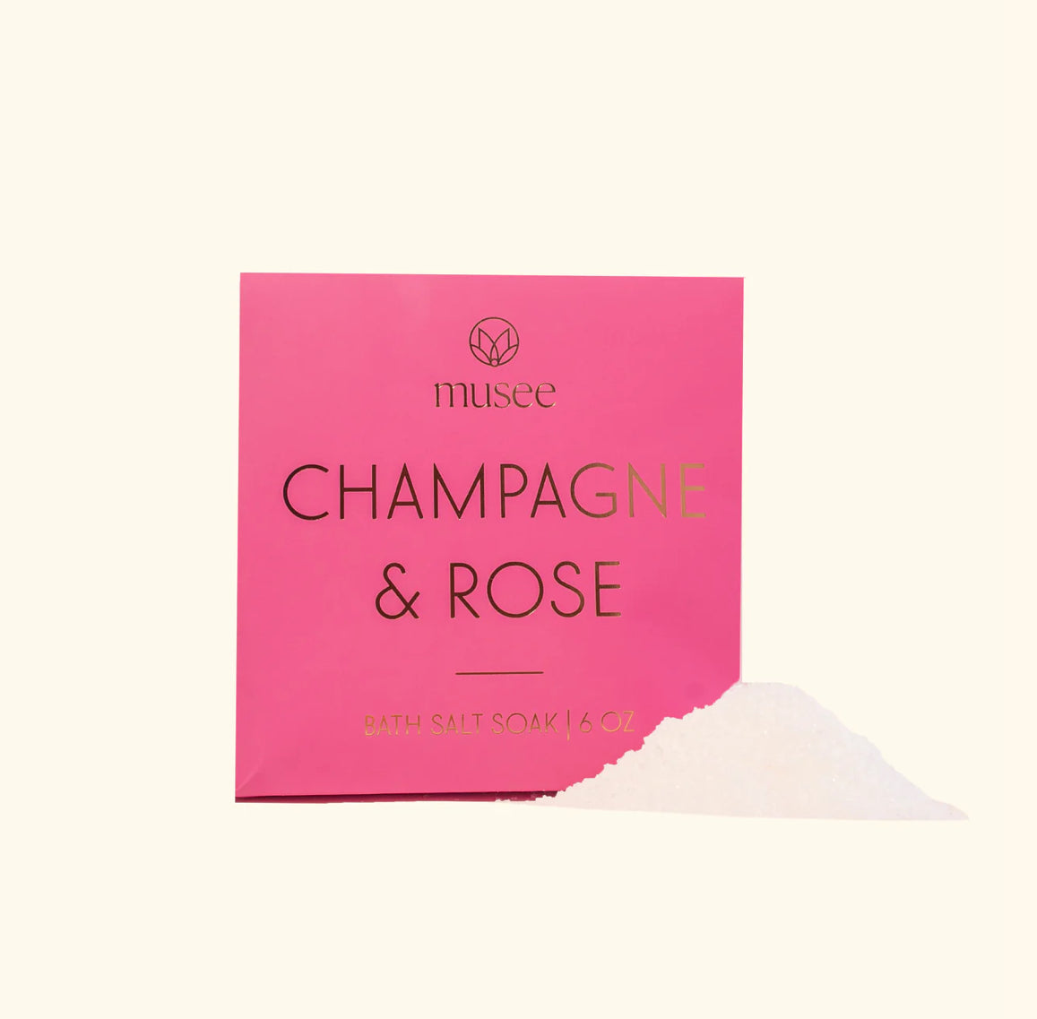 Champagne & Rose Mini Bath Salt Soak