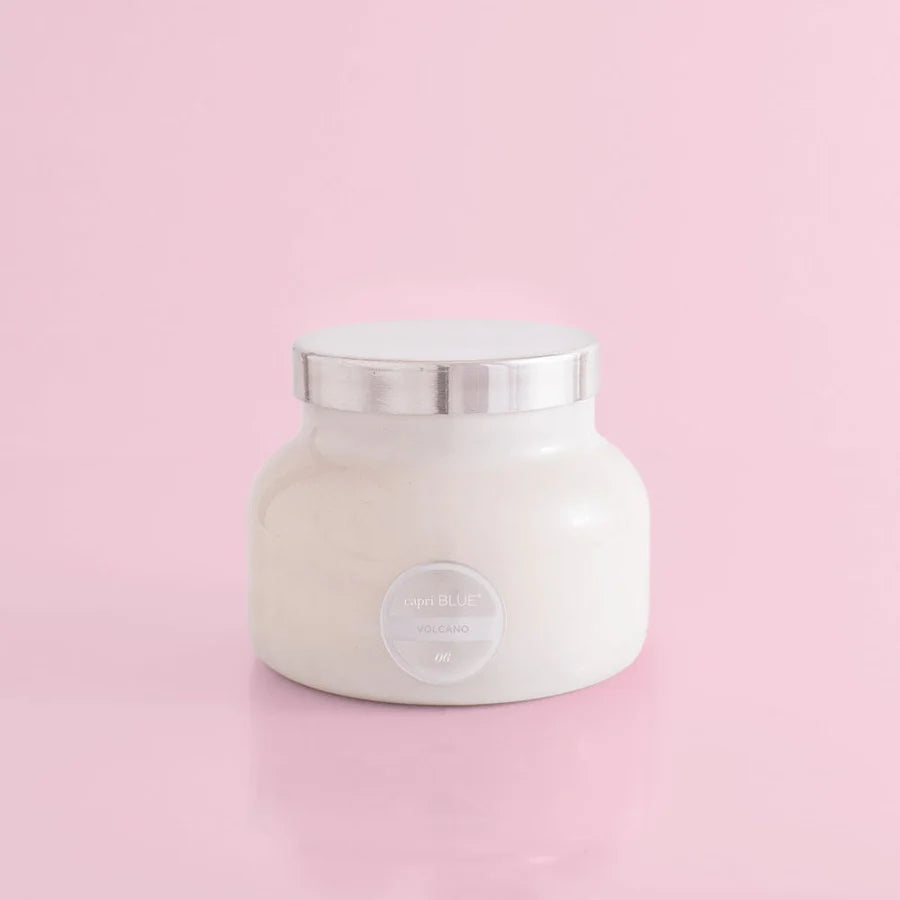 Volcano 19oz Signature Jar, White