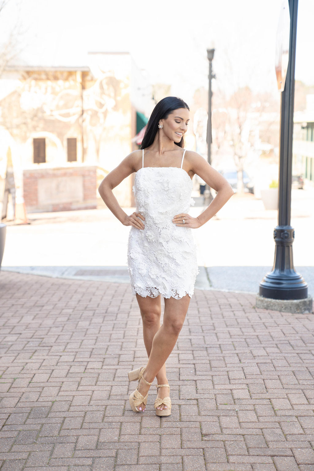 Purely Yours Petal Mini Dress