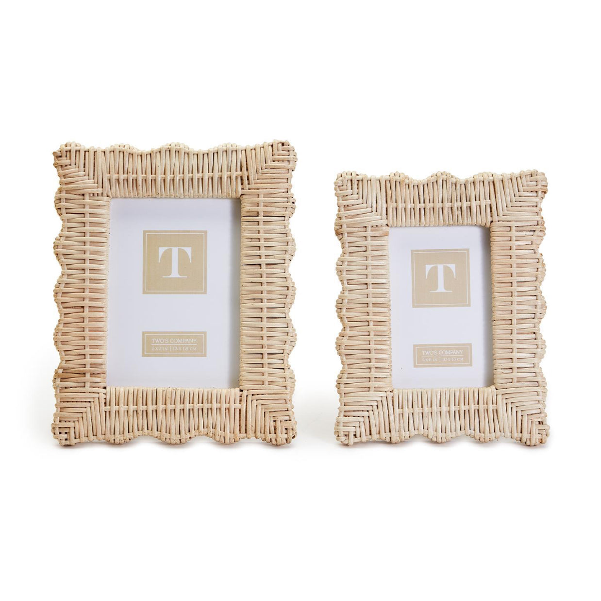 Wicker Weave Photo Frame, Multiple Sizes