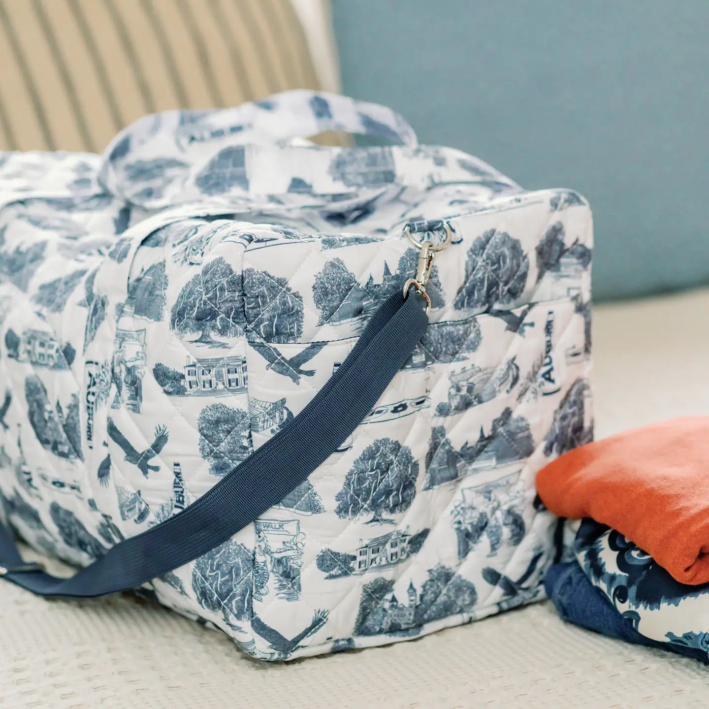 Auburn University Quilted Duffle Bag