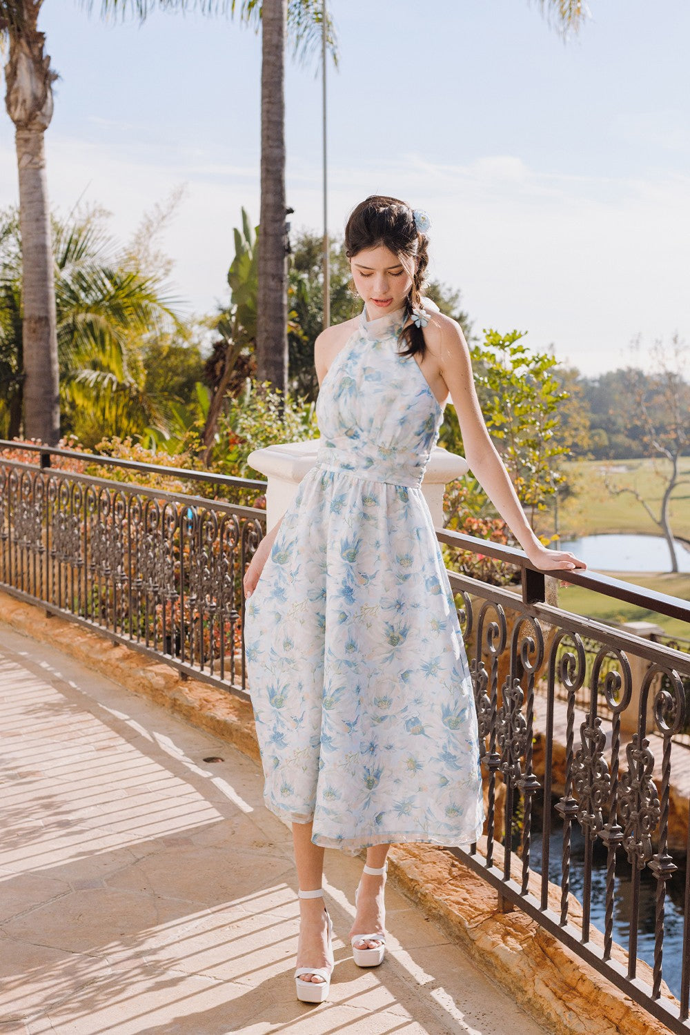 The Amalfi Bloom Dress