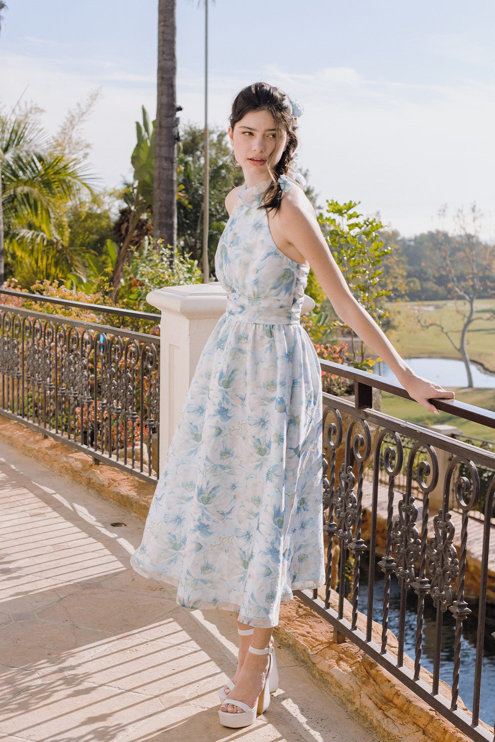The Amalfi Bloom Dress