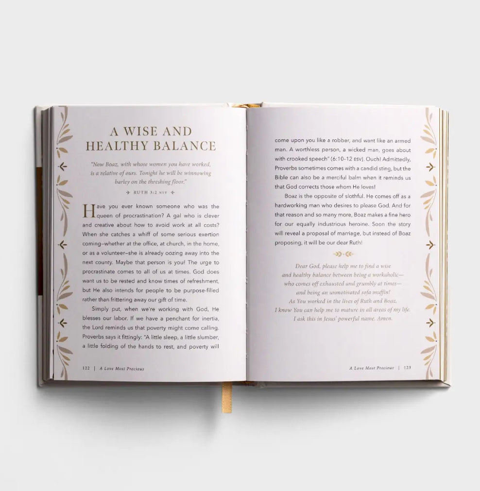 A Love Most Precious: 90 Devotions on the Book of Ruth