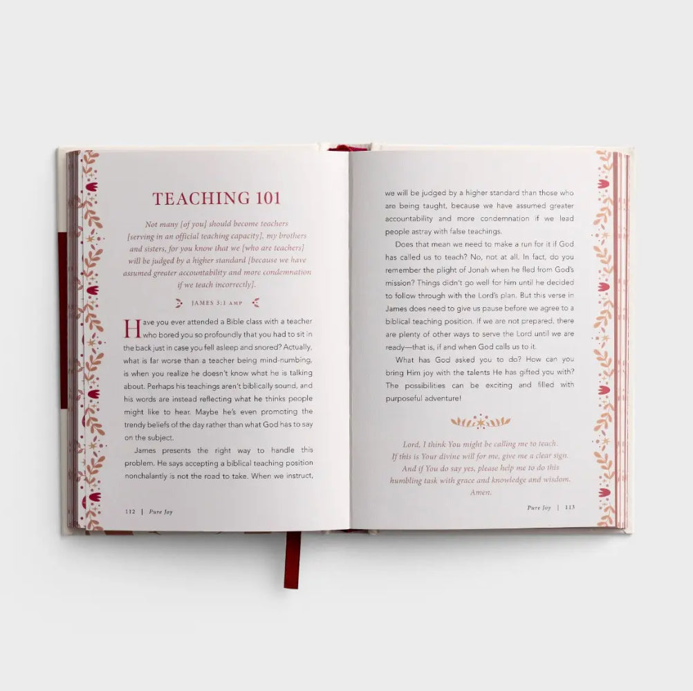 Pure Joy 90 Devotions for the Book of James