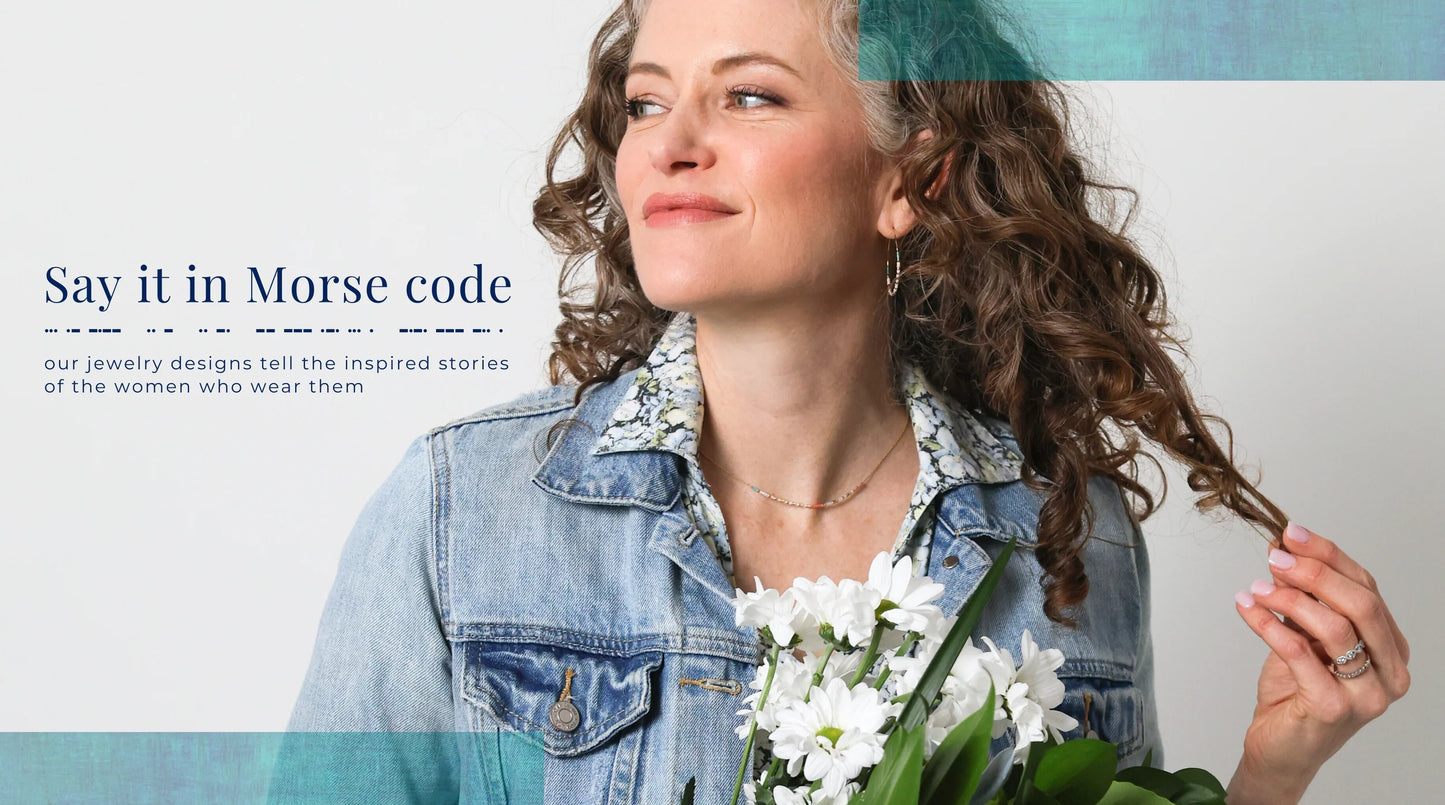 Morse Code Necklace | Always With You
