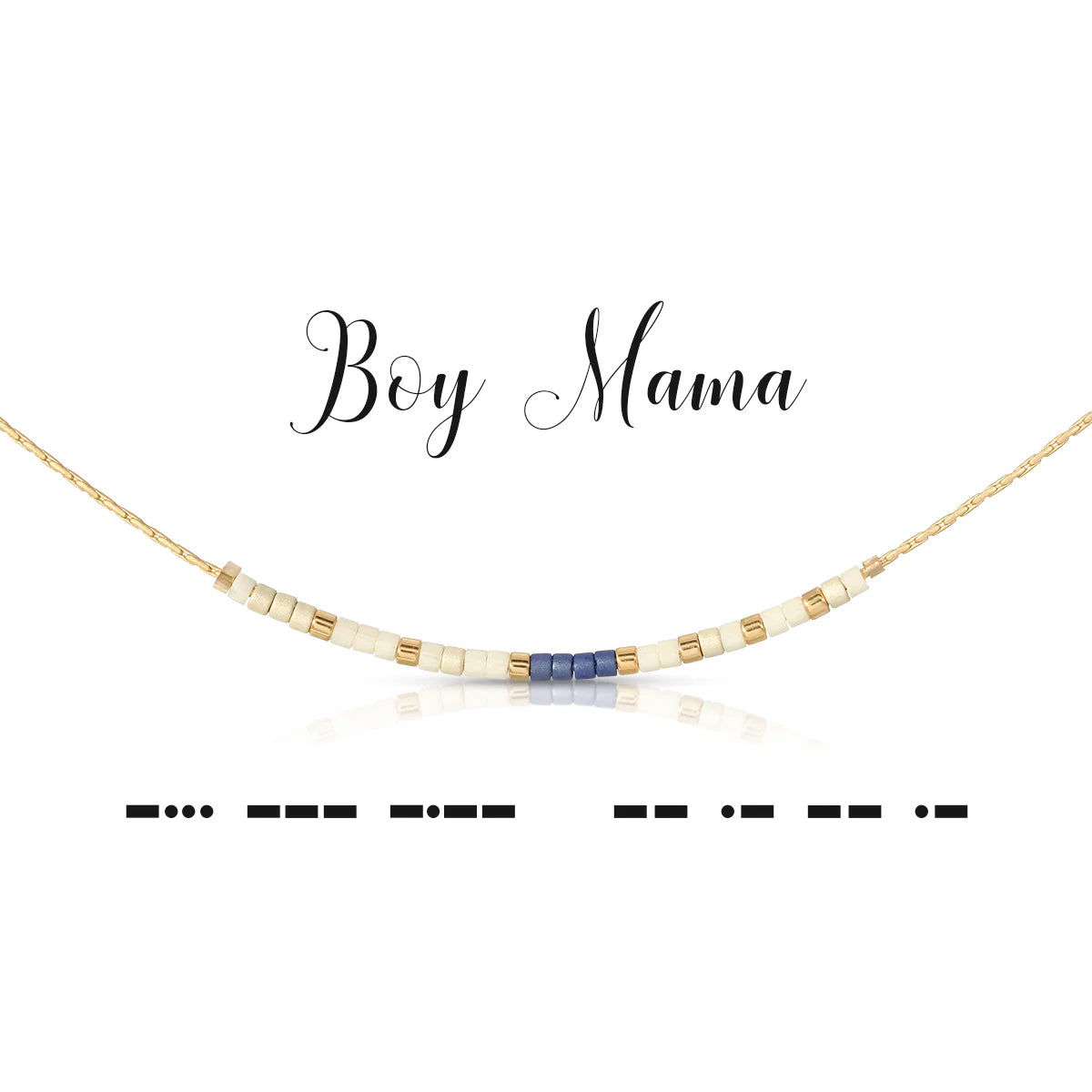 Morse Code Necklace | Boy Mama