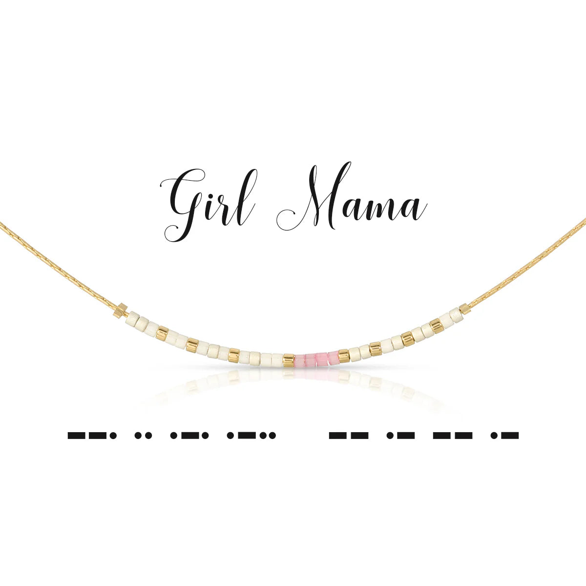 Morse Code Necklace | Girl Mama
