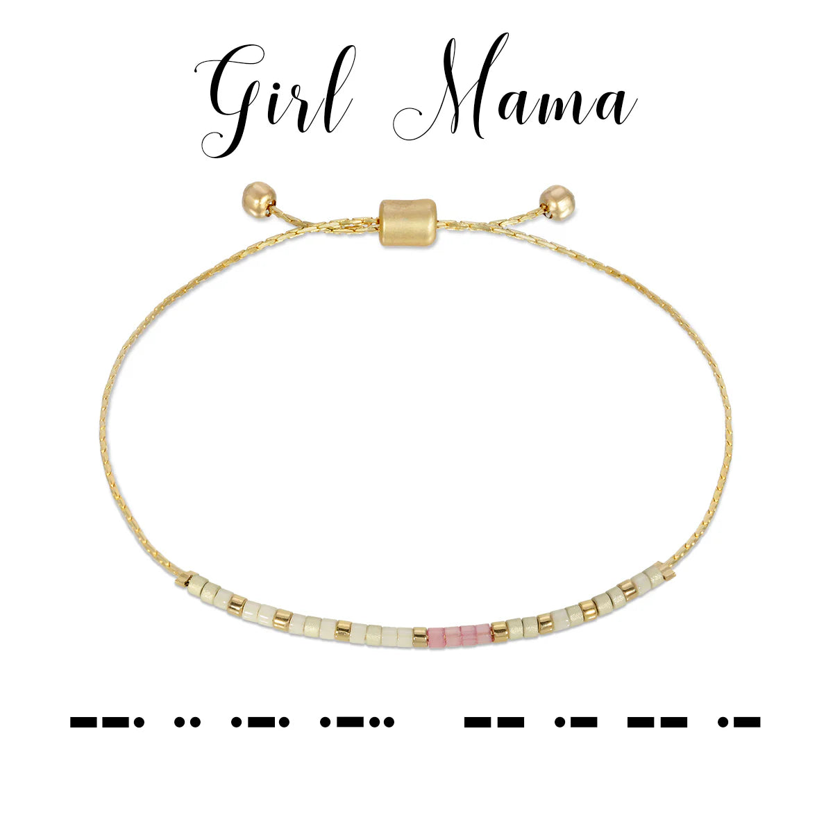 Morse Code Bracelet | Girl Mama