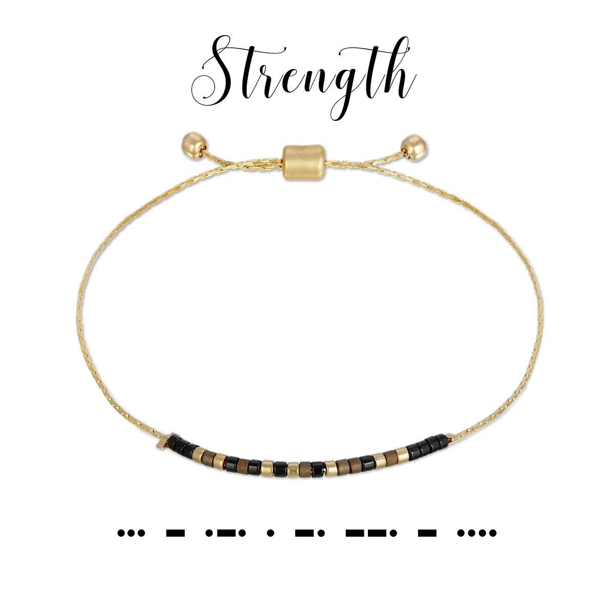 Morse Code Bracelet | Strength