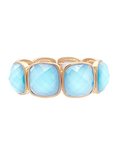 Gianna Stone Bracelet | Icy Blue