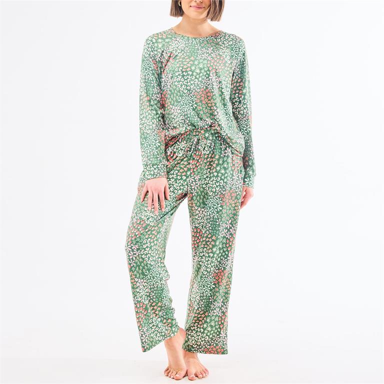 Mary Square| Annie Pajama Set, Open Meadows