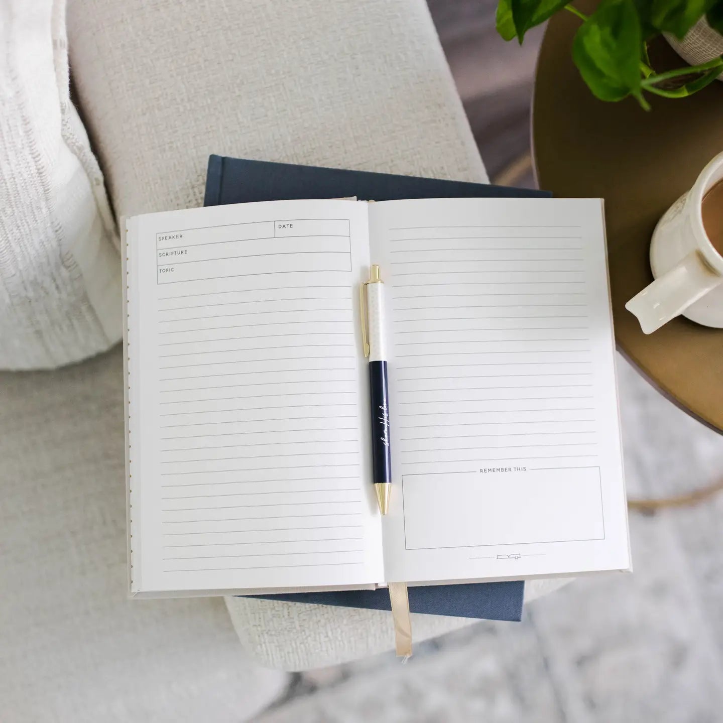 Sermon Notes Journal | Beige