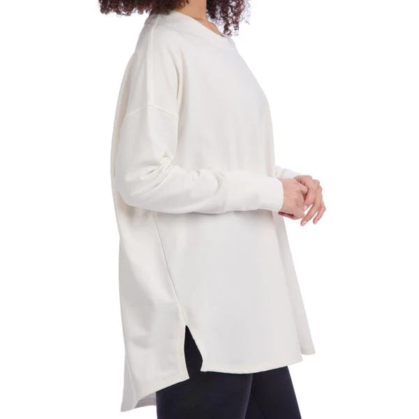 Libby Swing Hem Top, Cream
