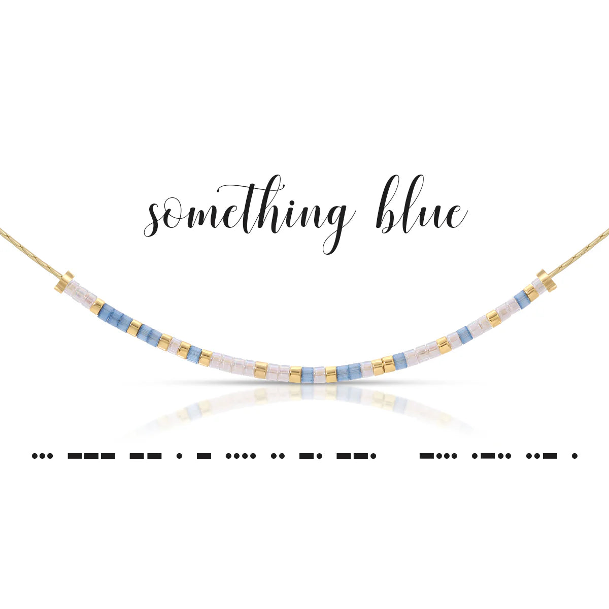 Morse Code Necklace | Something Blue