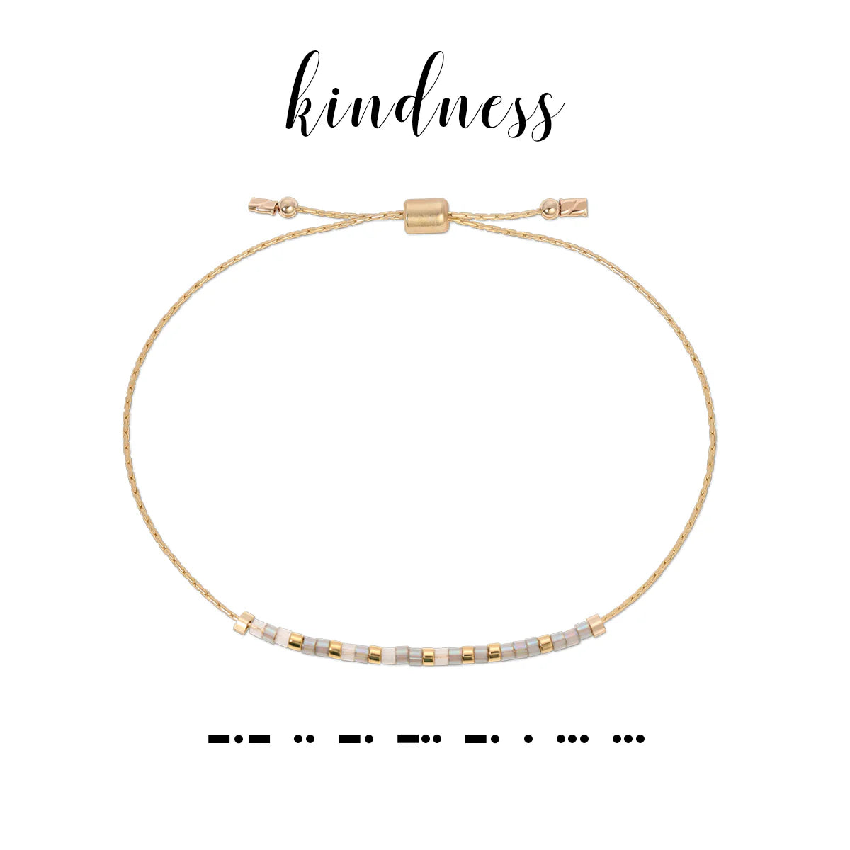 Morse Code Bracelet | Kindness