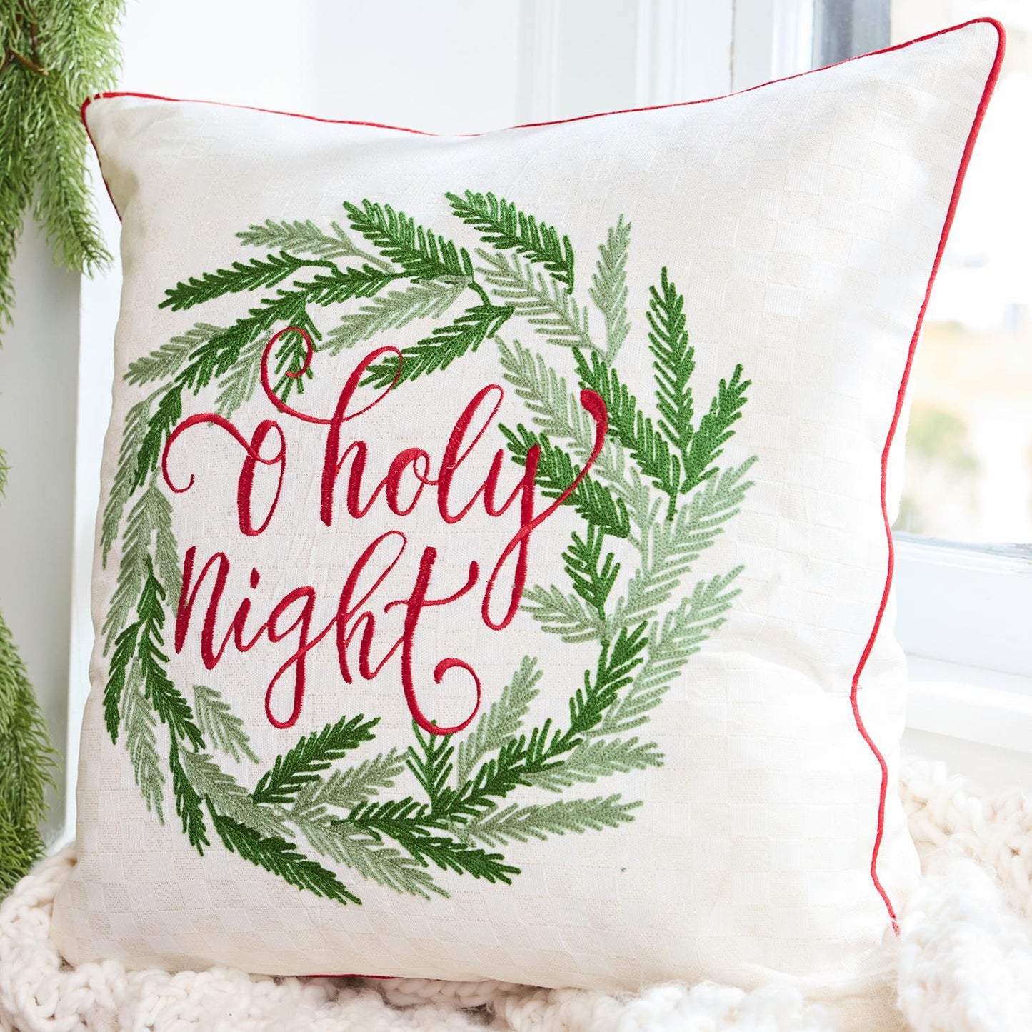 O Holy Night Square Pillow