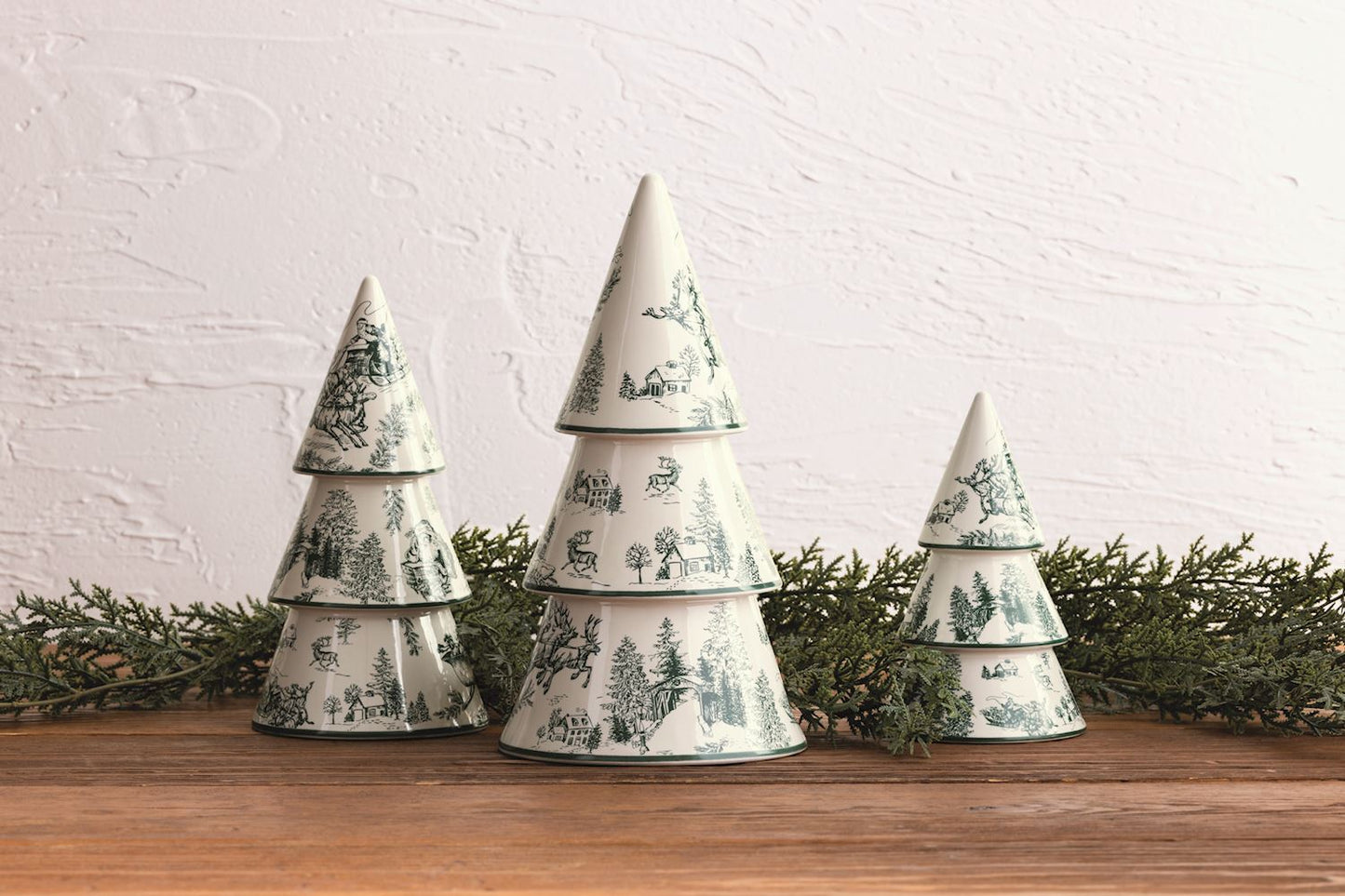 Medium Green Toile Tree