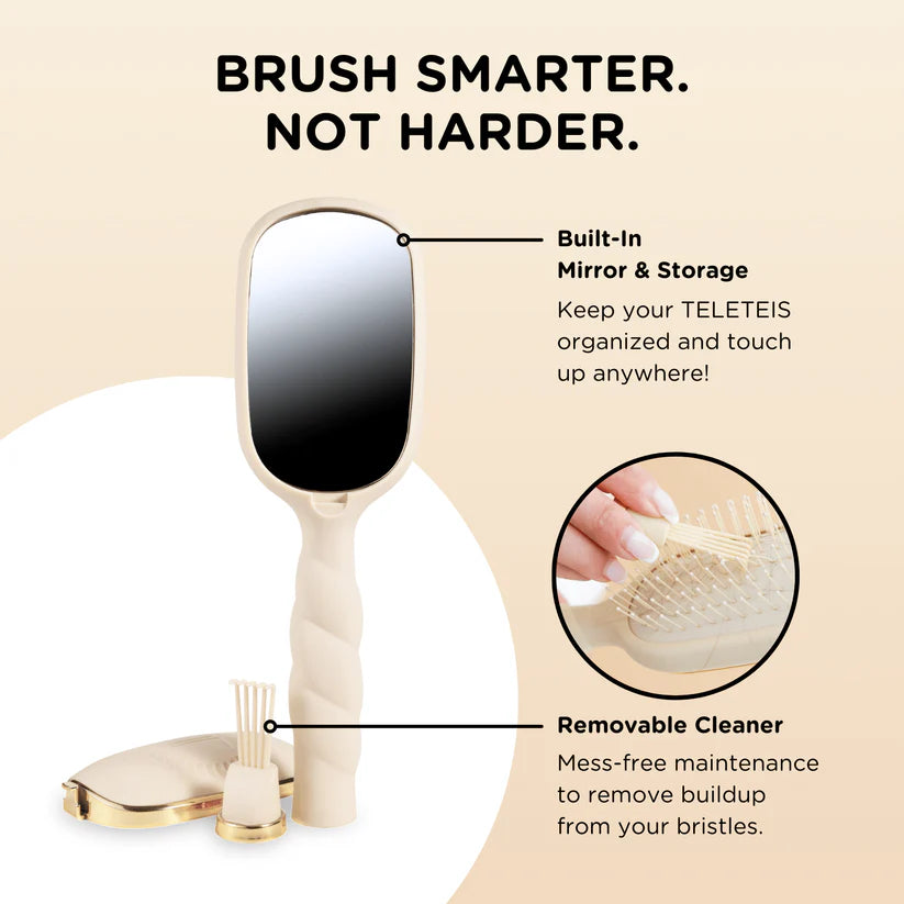 Detangler Hair Brush for Medium Hair, Tan