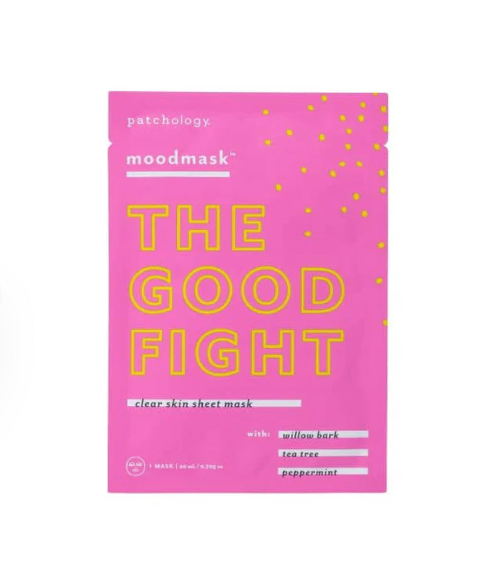 Moodmask The Good Fight Single Face Mask