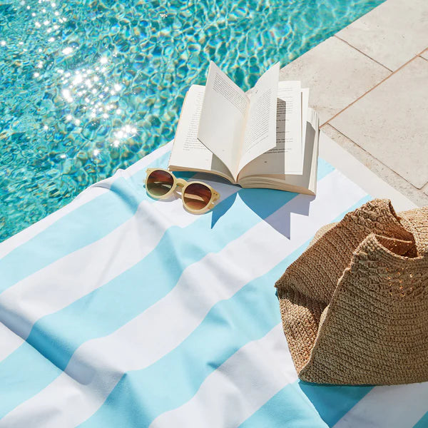 Quick Dry Towel, Tulum Blue ( Large )