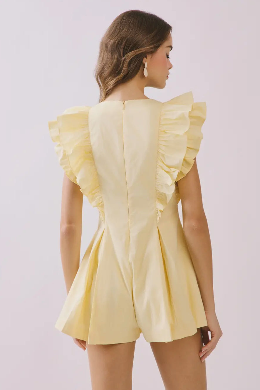 Buttercup Blooms Romper