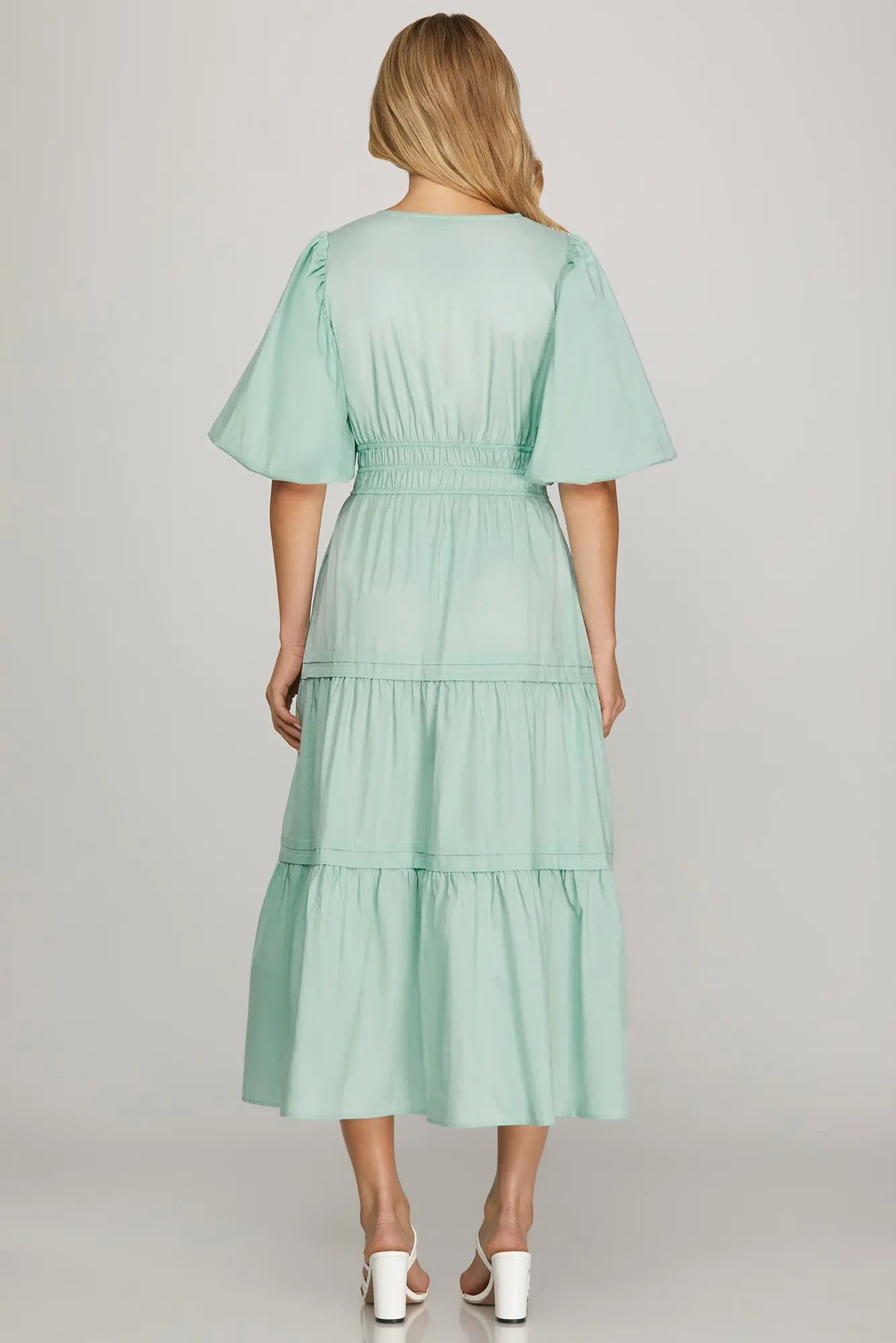 Mint Julep Midi Dress