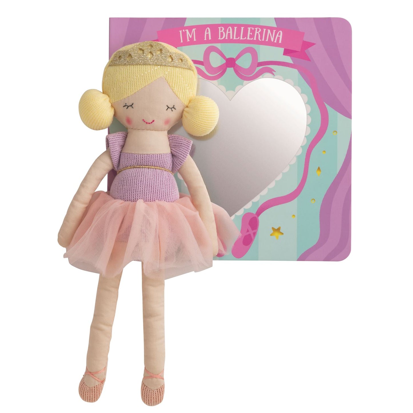 Ballet Book and Blonde Doll Set