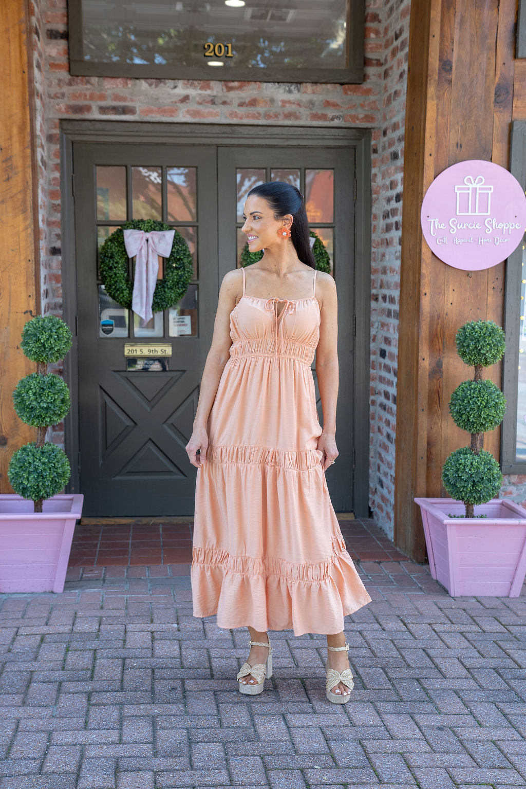 Citrus Crush Midi Dress