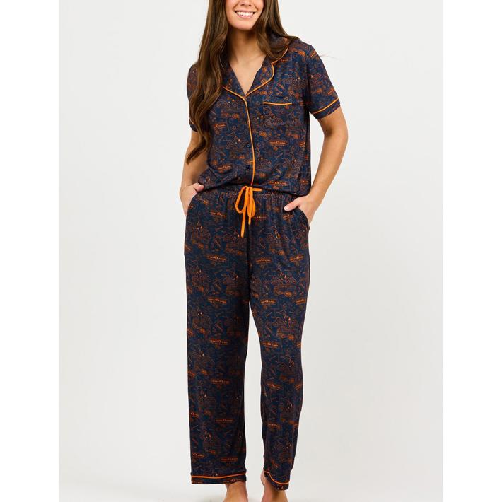 Auburn Toile Charlotte Pajama Set