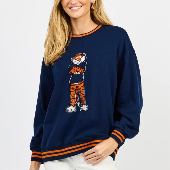 Aubie Tiger Sarah Sweatshirt