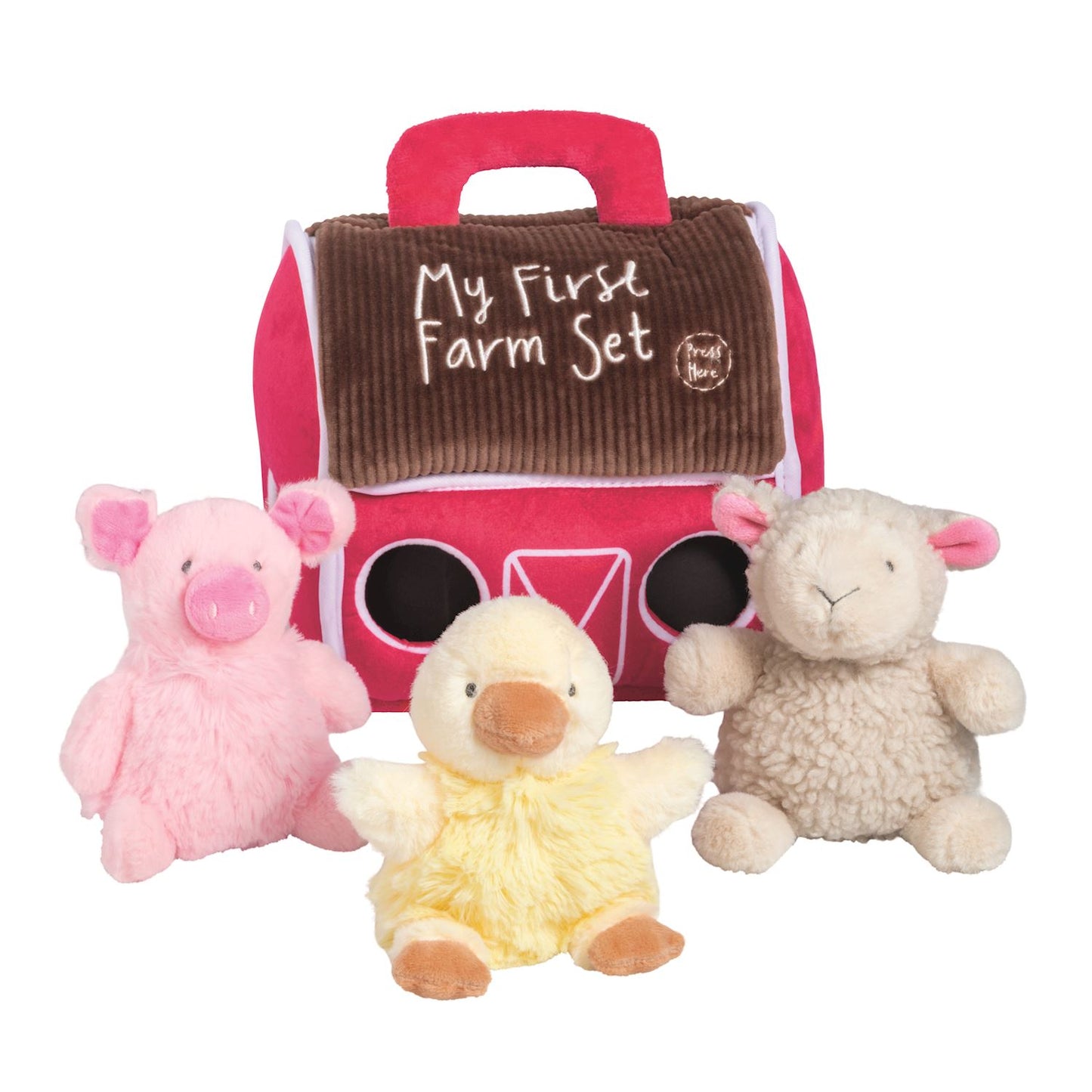My First Farm Plush Set