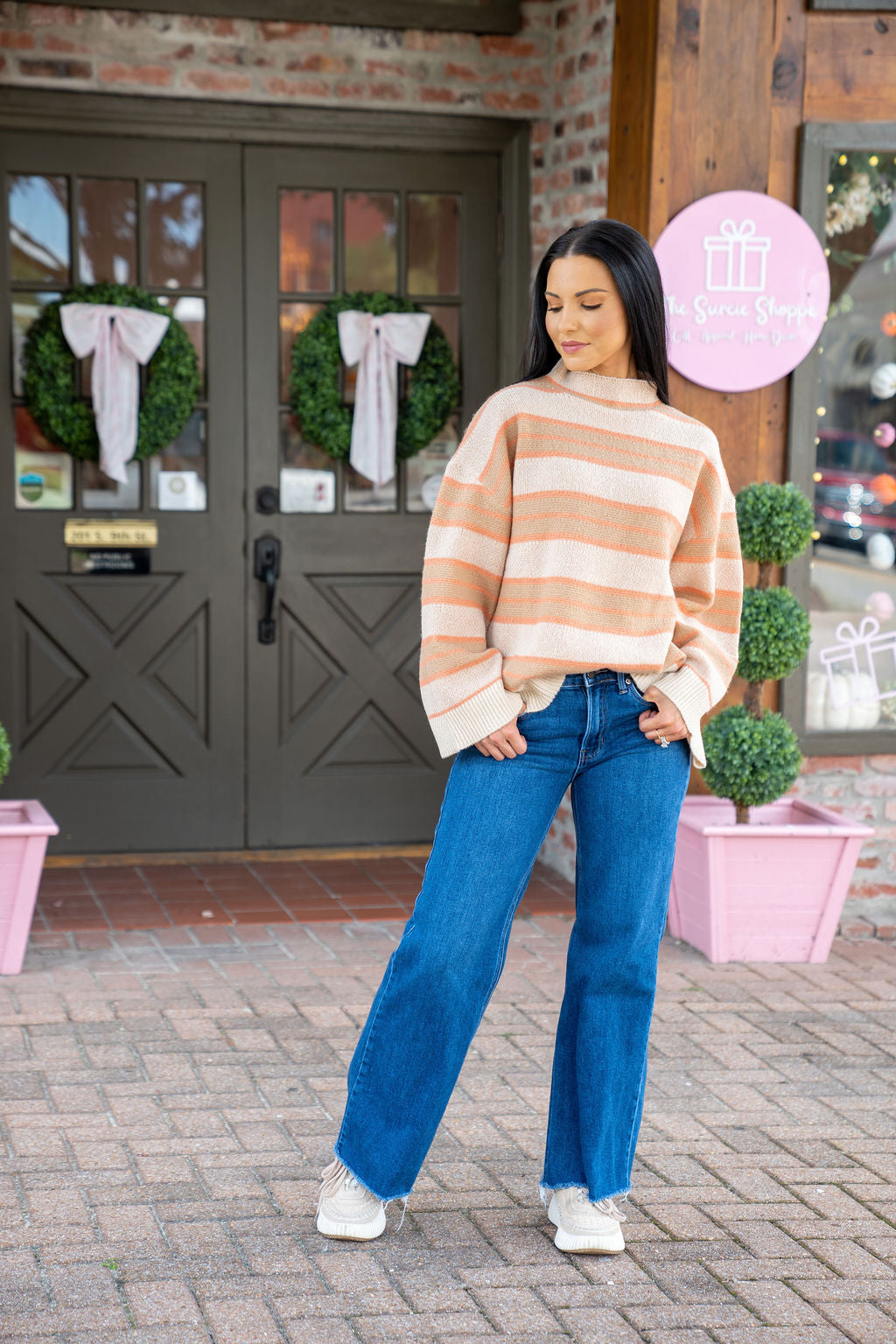 Quin Mock Neck Sweater