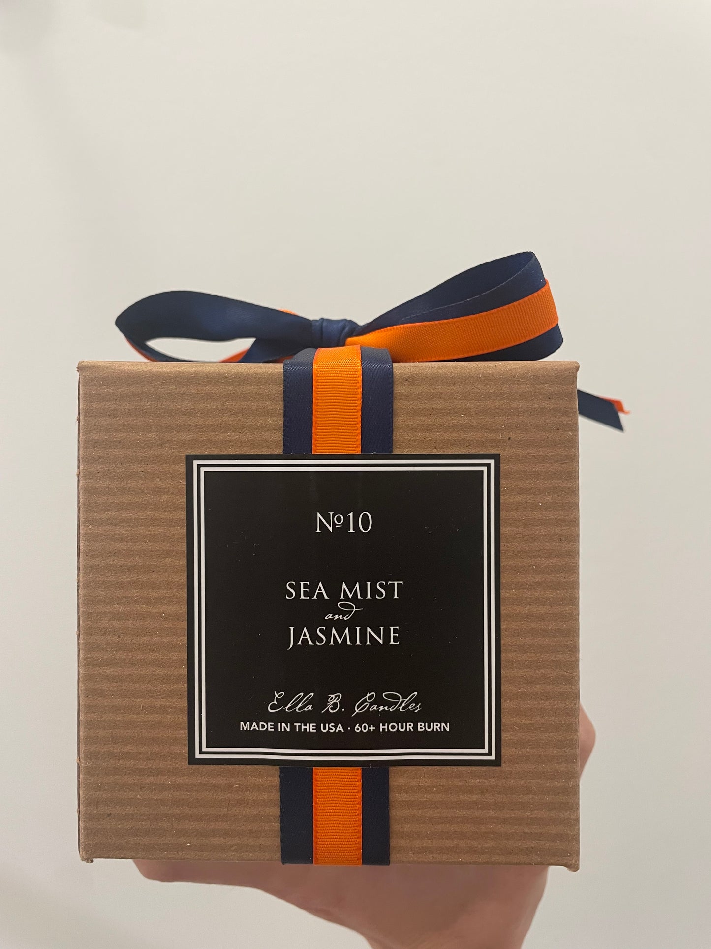 Go Tigers Large Boxed Candle