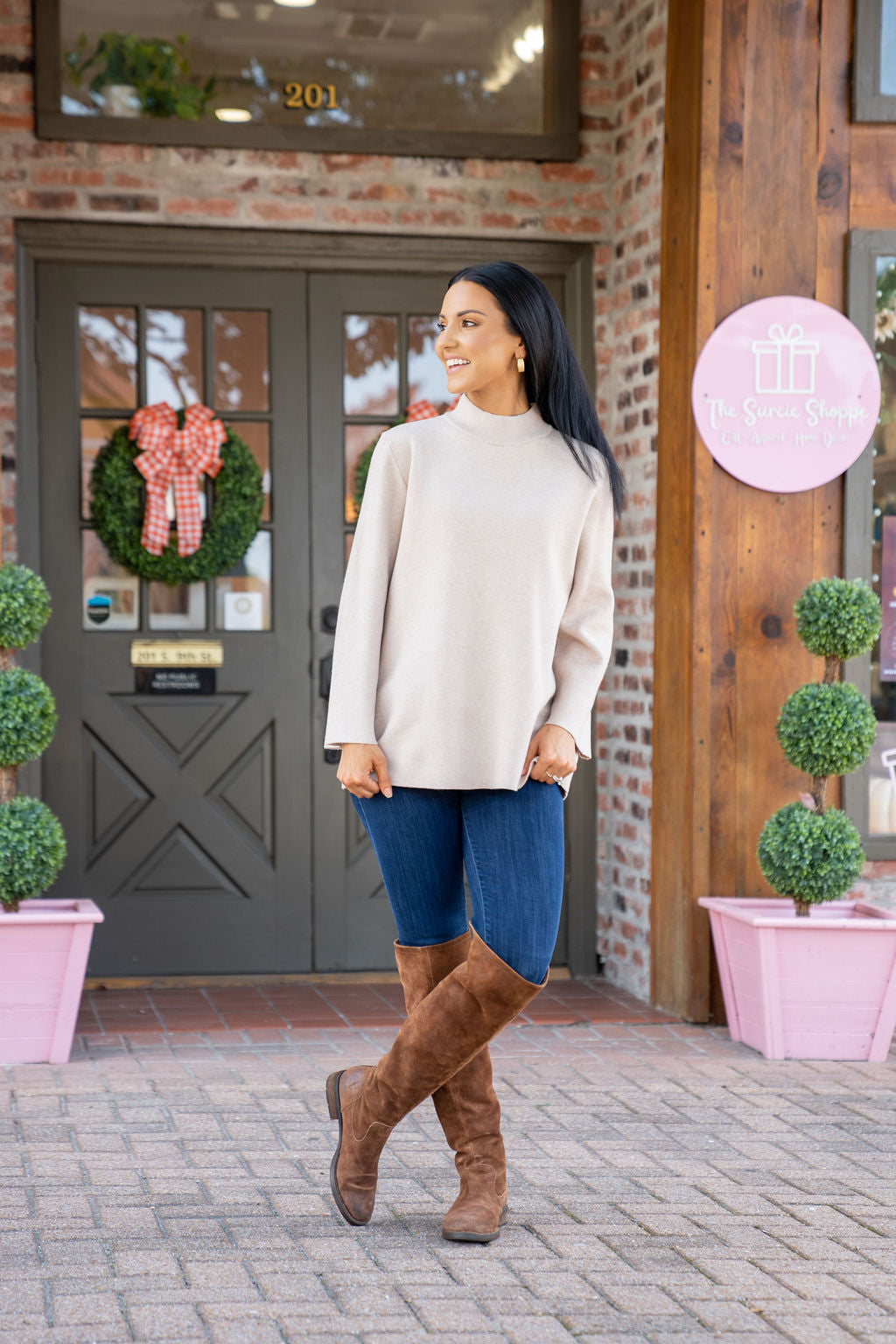 Jackie Sweater, Oatmeal