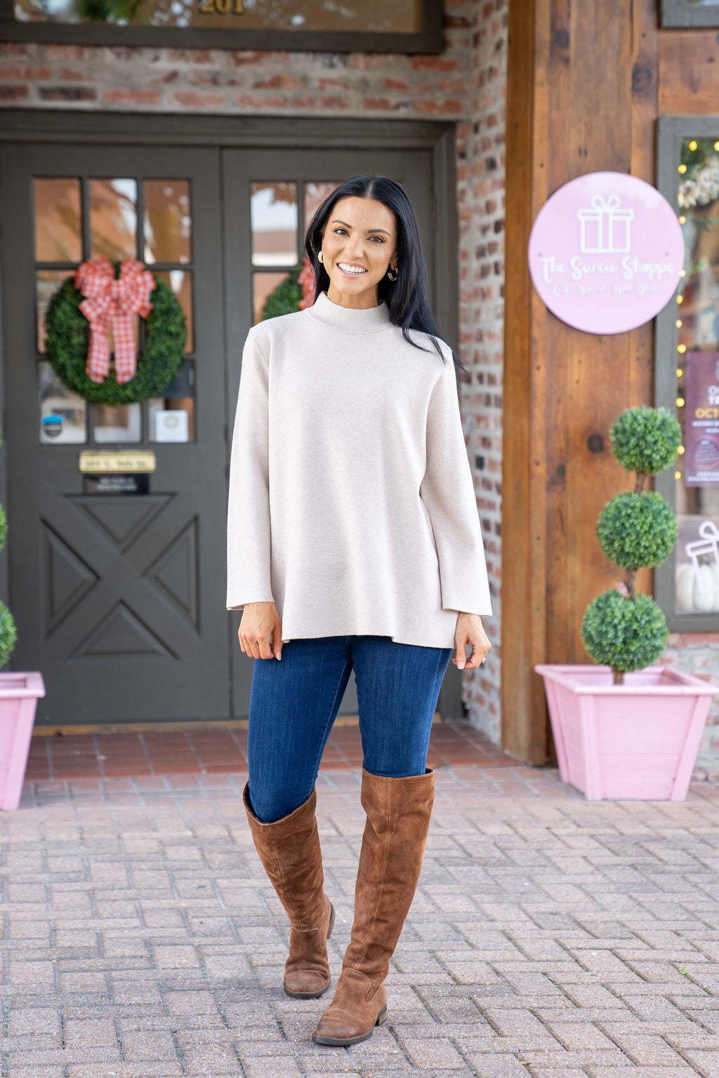 Jackie Sweater, Oatmeal