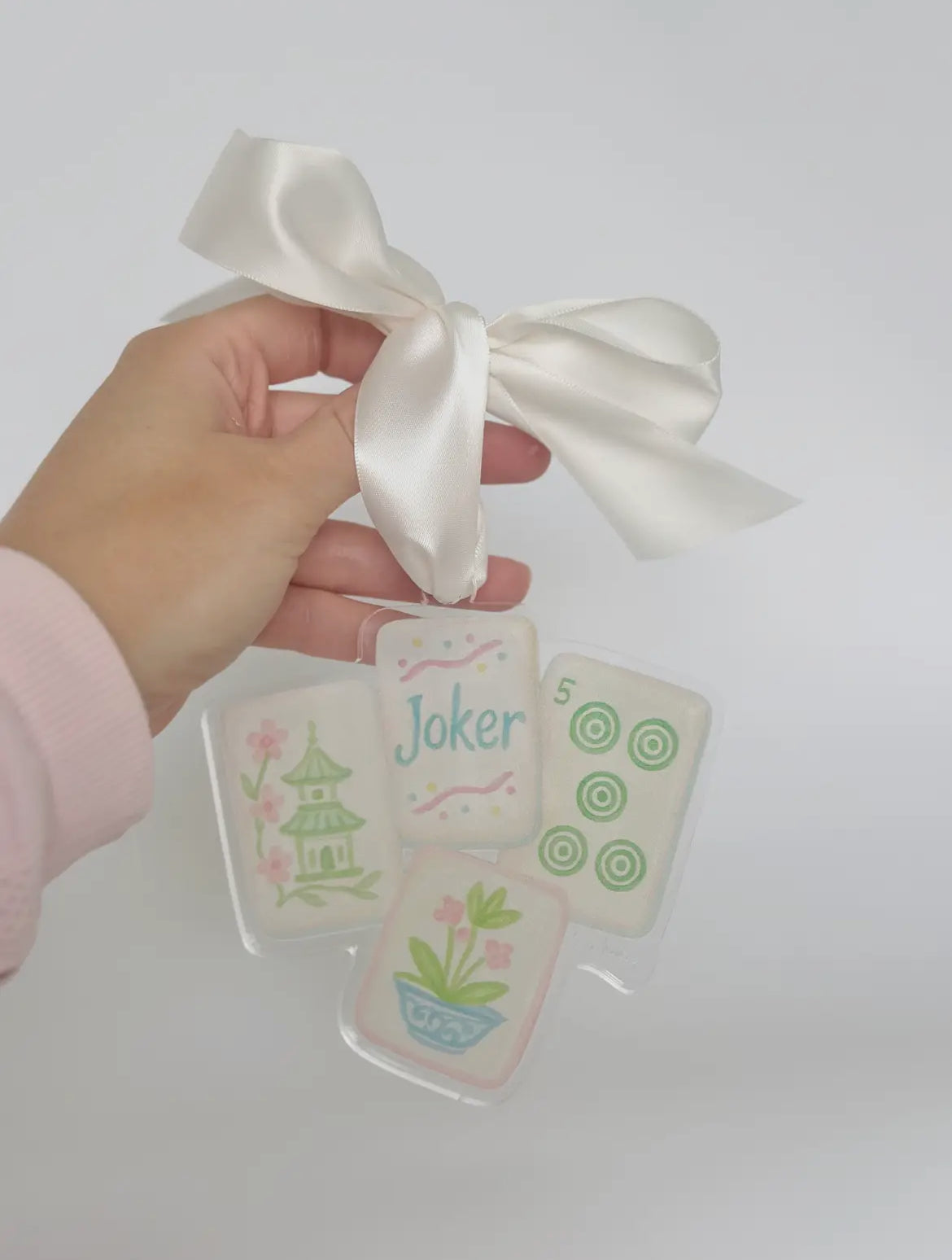 Acrylic Mahjong Ornament