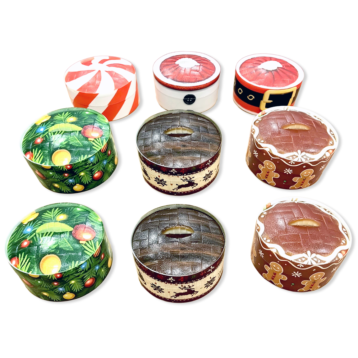 Fun Doh Christmas Dumpling Squishy Toy 12pc Holiday Display: Wholesale Price