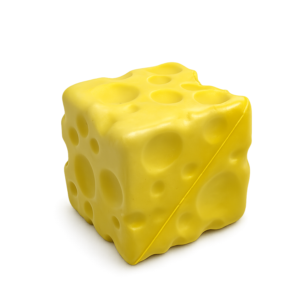 Slow-Rise Cheese Sensory Squishy Toy
