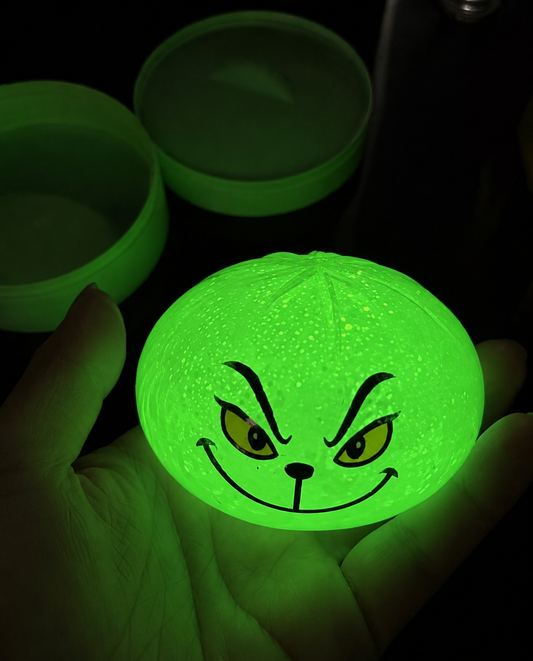 Grinch Dumpling - Glow in the Dark Edition